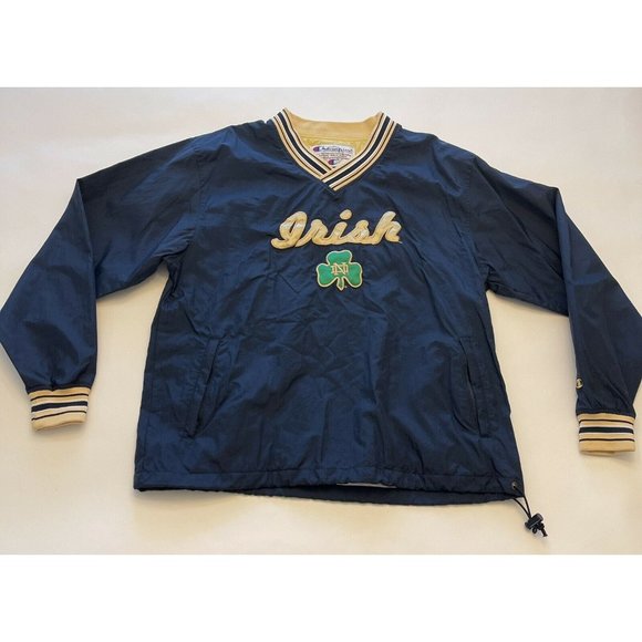 Champion Other - VTG Champion Notre Dame Fighting Irish Jacket Windbreaker Pull Over Medium